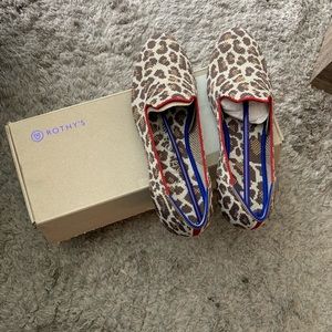 Mocha Spotted Rothys Loafers